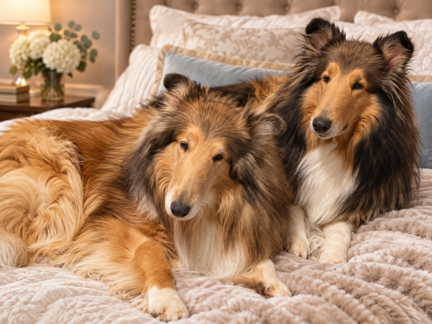 Paris and Ciara relaxing together at home