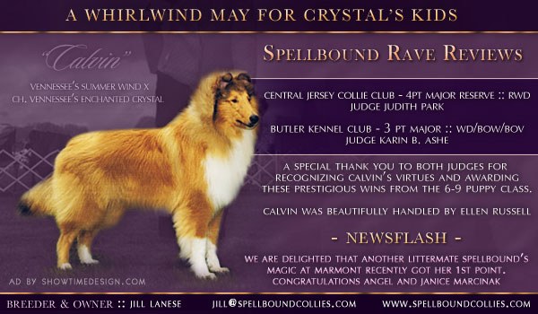 A whirlwind May for Crystal's kids: Calvin